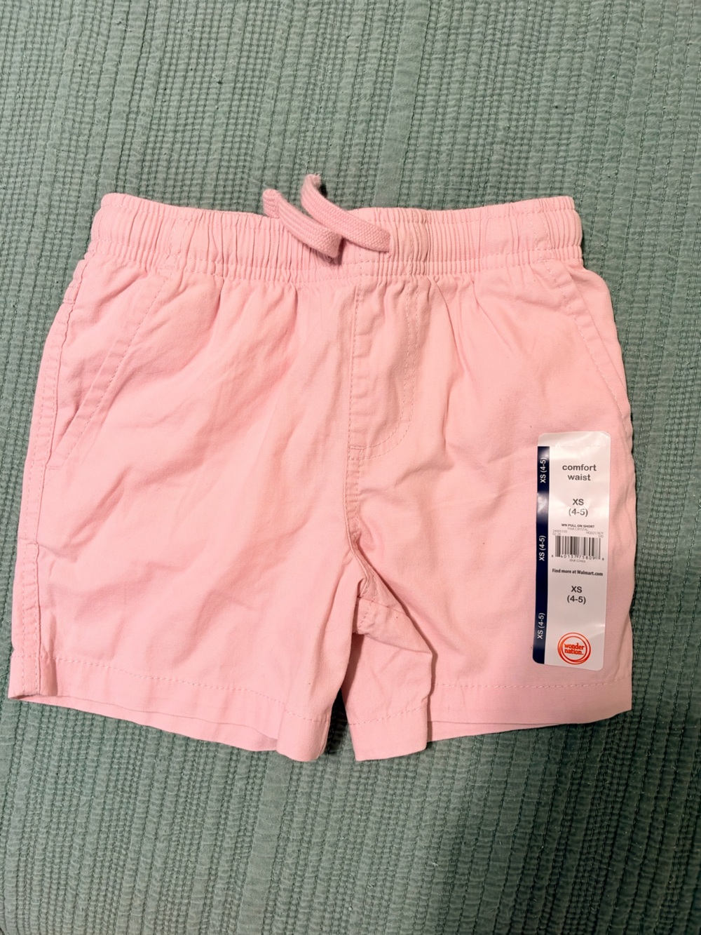 wonder nation Pink Elastic Waist Boys' Shorts